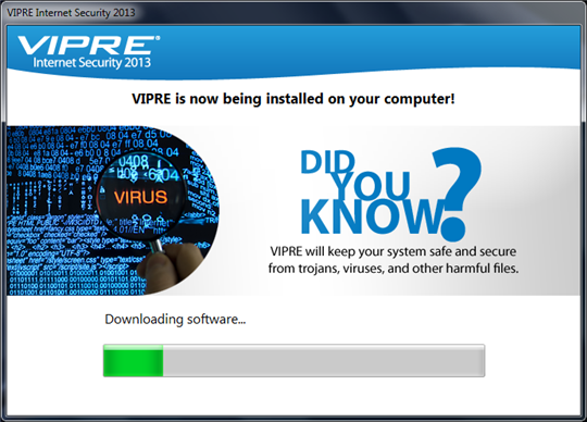 VIPRE Internet Security Install